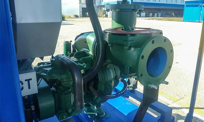 2 насосные установки для ГОК «Олений Ручей»