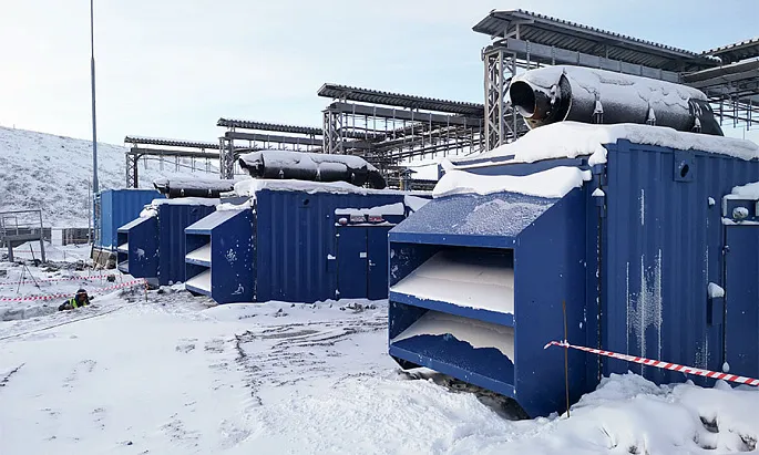 Высоковольтный энергокомплекс 6 МВт для компании «Полюс»