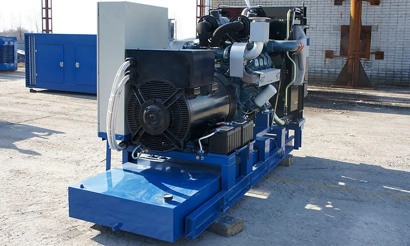 4 дизельные электростанции для нового терминала аэропорта Уфы