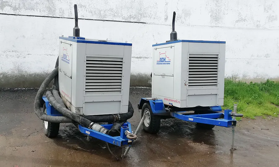 5 насосных установок для СПК «Звениговский»