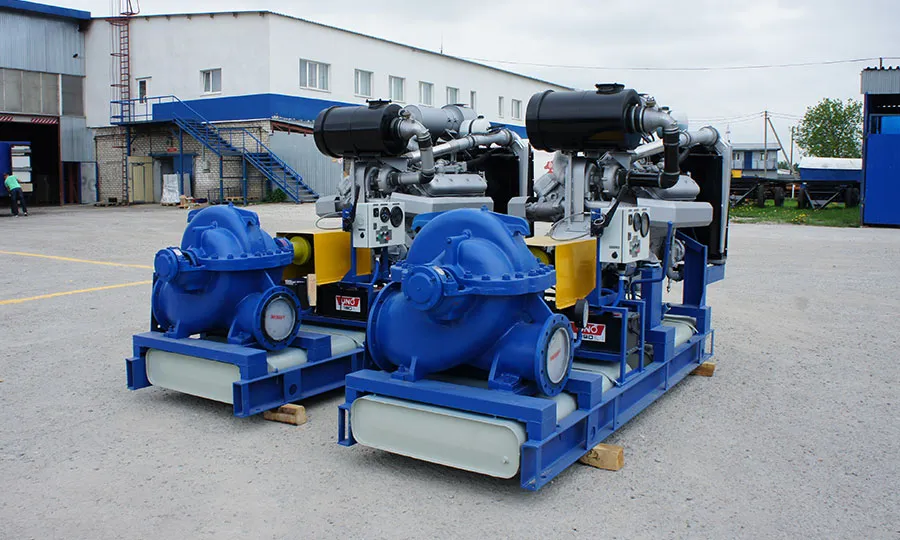 2 насосные установки для ГДК «Берелех»