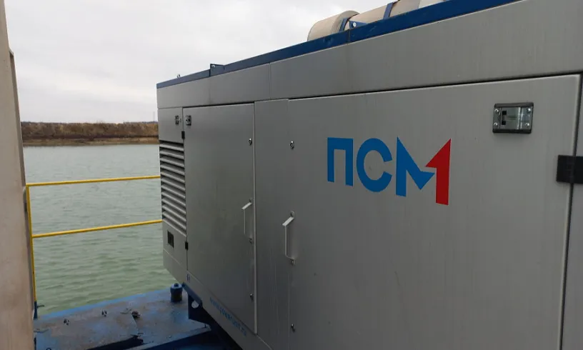 Насосная установка для  плавучего земснаряда