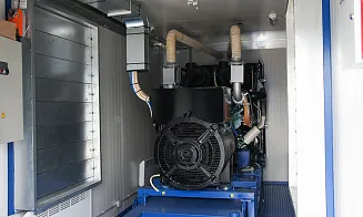 Дизельный генератор для Дорожной клинической больницы станции Хабаровск-1