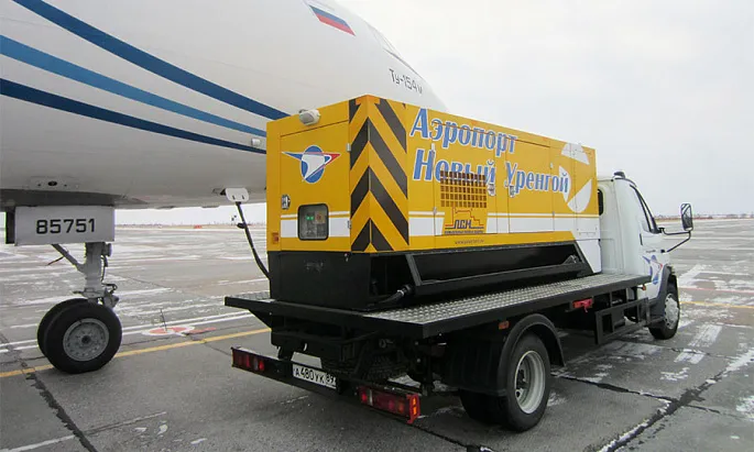 Аэродромные электроагрегаты для предполетной подготовки самолетов