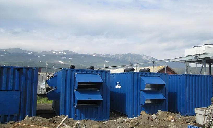 Энергокомплекс для Северо-Курильской базы сейнерного флота