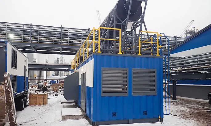 Электростанция мощностью 2,5 МВт для компании «НОВАТЭК»