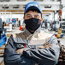 Фоторепортаж: производство ПСМ в апреле 2020