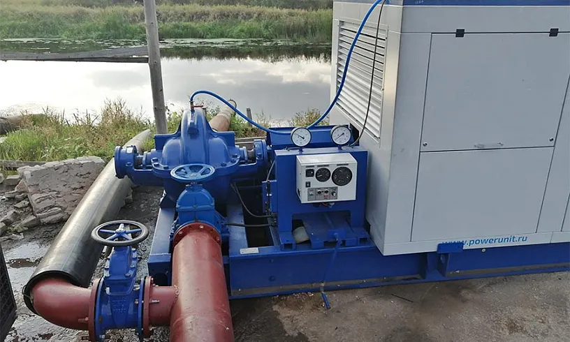 2 насосные установки для агропредприятия холдинга «Магнит» в Липецкой области