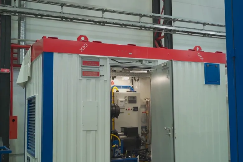 Блочно-комплектная электростанция (БКЭС) для Салмановского НГКМ