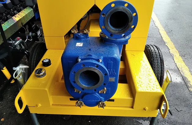 Две насосныне станции для гипсового карьера в Архангельской области