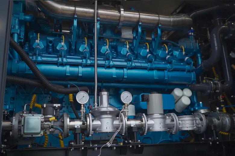 Газовая электростанция для стекольного завода