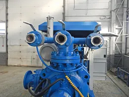 Гидромонитор с дизельным приводом