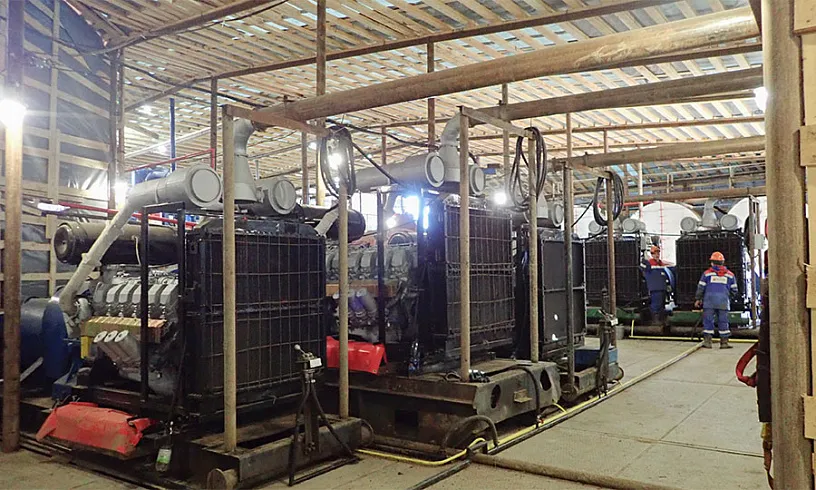 6 дизельных электростанций и 10 приводов для Пайяхского месторождения